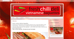 Desktop Screenshot of freshchillideli.com